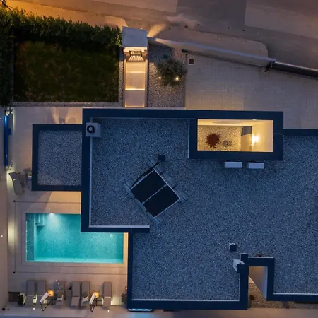 Βίλα New 55 - Heated Pool Jacuzzi Sauna Vrsi