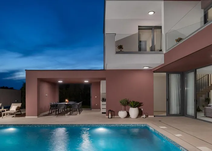 New 55 - Heated Pool Jacuzzi Sauna Willa Vrsi